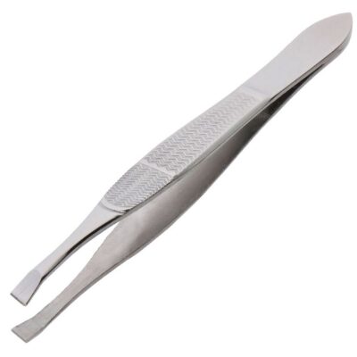 Fraliz F413 Tweezers Τσιμπιδάκι Φρυδιών με Λοξή Μύτη 1 Τεμάχιο