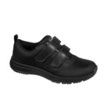 Scholl Shoes Energy Plus Double Strap Man Black Ανδρικά Ανατομικά Παπούτσια Χαρίζουν Φυσικό Χωρίς Πόνο Βάδισμα 1 Ζευγάρι