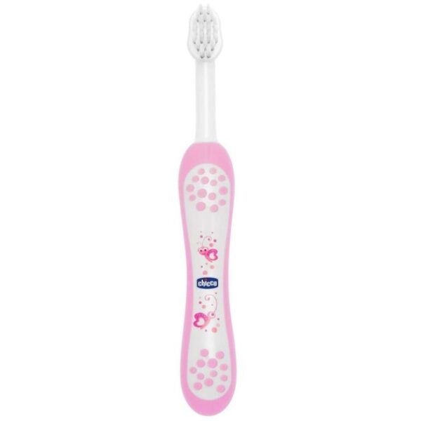 Chicco Οδοντόβουρτσα 6m+ Ροζ 1τμχ