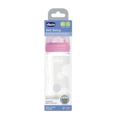 Θηλή Σιλικόνης 0+ Μηνών 240ml