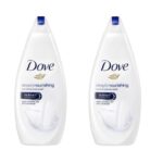 Dove Αφρόλουτρο Deeply Nourishing Καθημερινή Ενυδάτωση 2x750ml Πακέτο 1+1