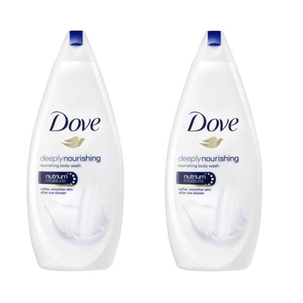 Dove Αφρόλουτρο Deeply Nourishing Καθημερινή Ενυδάτωση 2x750ml Πακέτο 1+1