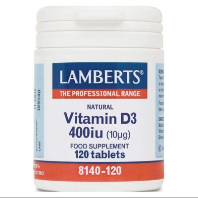 Lamberts Vitamin D 400iu 120 tabs