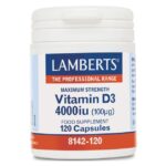 Lamberts Vitamin D3 4000iu 100μg 120 tabs