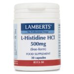 Lamberts L-Histidine HC 500mg 30 caps