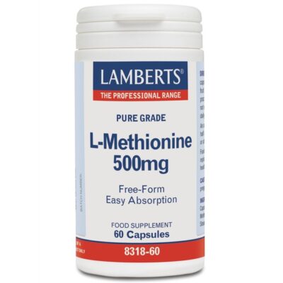 Lamberts L-Methionine 500mg 60 caps