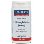 Lamberts L-Phenylalanine 500mg 60 tabs