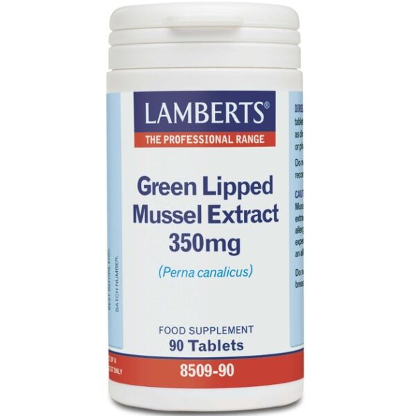 Lamberts Green Lipped Mussel Extract 350mg 90 tabs