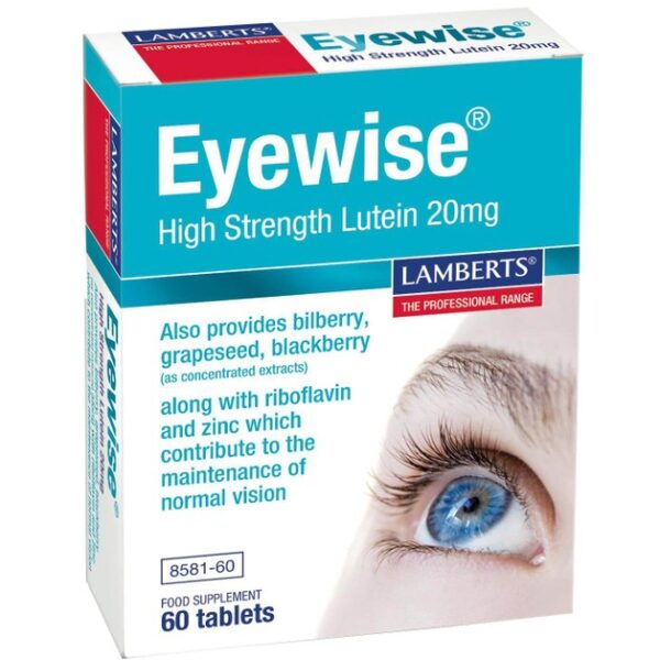 Lamberts Eyewise High Strength Lutein 200mg 60 tabs
