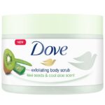 Dove Kiwi Seeds & Cool Aloe Scent Exfoliating Body Scrub Απολέπιση Σώματος που Αναδεικνύει τη Χαμένη Λάμψη της Επιδερμίδας 225ml