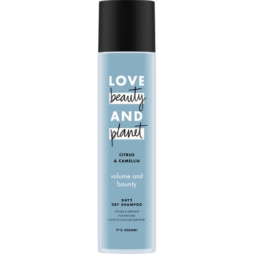 Love Beauty And Planet Citrus & Camellia Vegan Dry Shampoo Ξηρό Σαμπουάν Για Δύναμη & Όγκο 245ml