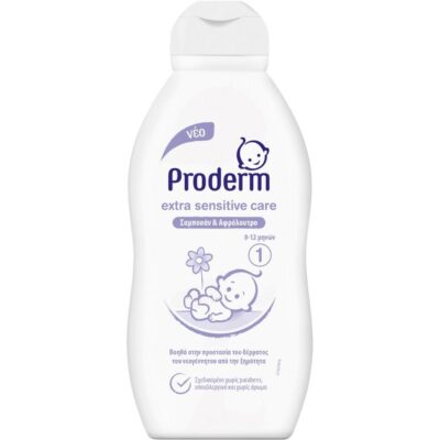 Proderm Extra Sensitive Care Βρεφικό Σαμπουάν & Αφρόλουτρο