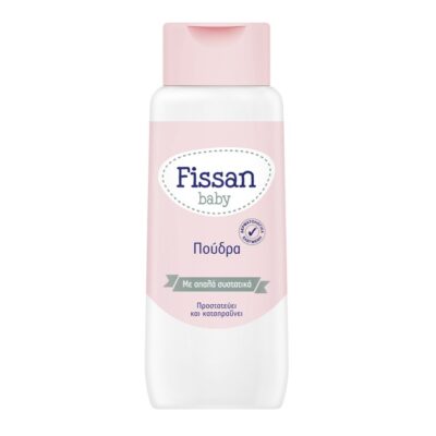 Fissan Baby Πούδρα Προστατεύει και Καταπραϋνει Αποτελεσματικά το Δέρμα από Ερεθισμούς 100gr