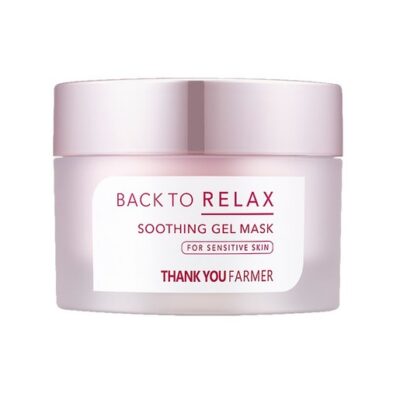 Thank You Farmer Back To Relax Soothing Gel Mask Ήπια Leave-on Μάσκα Gel για Ενυδατωμένη & Απαλή Επιδερμίδα 100ml