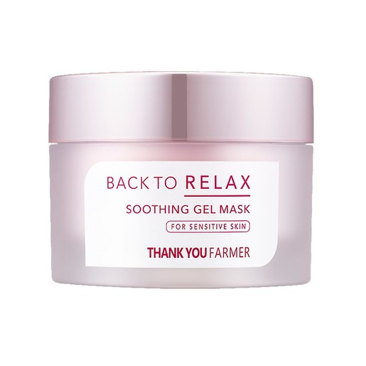 Thank You Farmer Back To Relax Soothing Gel Mask Ήπια Leave-on Μάσκα Gel για Ενυδατωμένη & Απαλή Επιδερμίδα 100ml