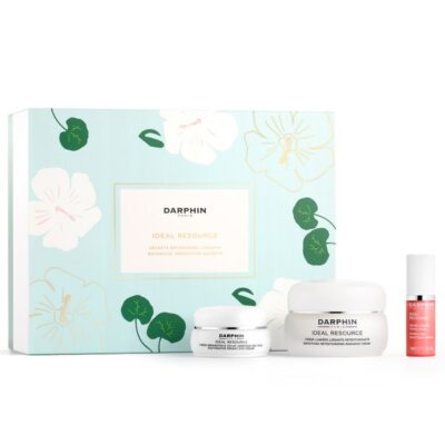 Darphin Ideal Resource Retexturizing Secrets Set Cream 50ml & Restorative Bright Eye Cream 15ml & Serum 5ml