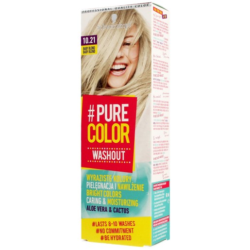 Schwarzkopf Pure Color Washout η Πρώτη Επαγγελματική Ενυδατική Ημιμόνιμη Βαφή σε Μορφή Gel για Λαμπερό Αποτέλεσμα