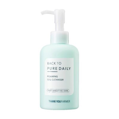Thank You Farmer Back To Pure Daily Foaming Gel Cleanser Αφρώδες gel Καθαρισμού Πλούσιο σε Ενυδατικούς Παράγοντες 200ml