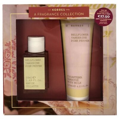 Korres Gift Set Eau De Toilette Bellflower Pink Pepper 50ml & Δώρο Body Milk 125ml