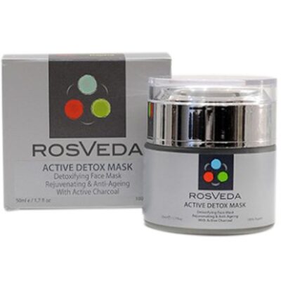 RosVeda Active Detox Mask Φυσική Μάσκα Προσώπου για Αποτοξίνωση & Σύσφιξη 50ml