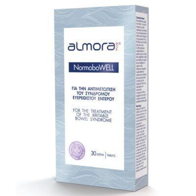 Almora Plus® NormoboWELL για την Αντιμετώπιση των Συμπτωμάτων του Συνδρόμου Ευερέθιστου Εντέρου 30tabs