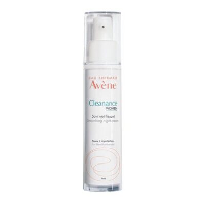 Avene Cleanance Women Smoothing Night Cream Φροντίδα Νύχτας που Καταπολεμά Σημάδια και Ατέλειες της Γυναικείας Επιδερμίδας 30ml