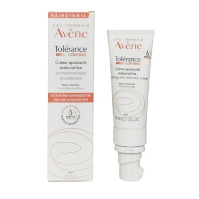 Avene Tolerance Control Creme Apaisant Restaurateur Καταπραϋντική Κρέμα Αποκατάστασης για Αντιδραστικό Δέρμα 40ml
