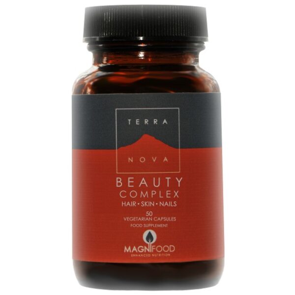 Terranova Beauty Complex Hair - Skin - Nails Ιδανική & Απόλυτα Φυσική Λύση για την Ενίσχυση της Ομορφιάς εκ των Έσω 50Caps