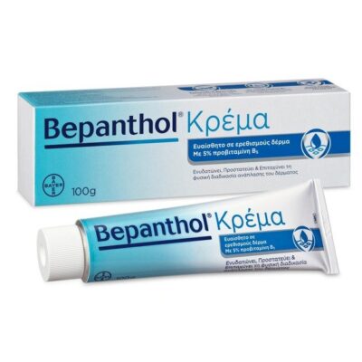 Bepanthol Κρέμα για το Ερεθισμένο & Ευαίσθητο Δέρμα 5% 100 g
