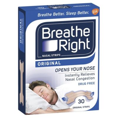 Breathe Right Ταινίες για Ρινική Απόφραξη 30 Τεμάχια