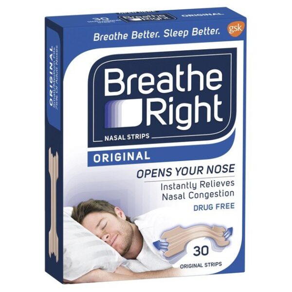 Breathe Right Ταινίες για Ρινική Απόφραξη 30 Τεμάχια