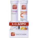 Nutralead B- Complex 20Αναβρ.Δισκία + Βιταμίνη C 550mg 20Αναβρ.Δισκία