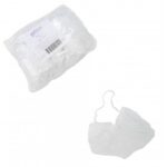 Soft Care Protection Series Beard Cover White Προστατευτικό Κάλυμμα Γενειάδας 100 Τεμάχια