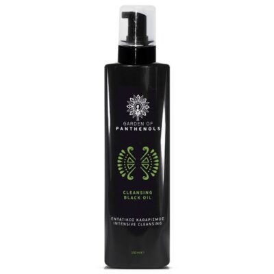 Garden of Panthenols Cleansing Black Oil Επαναστατικό Προϊόν Καθημερινής Χρήσης Καθαρισμού και Ενυδάτωσης του Προσώπου 150ml