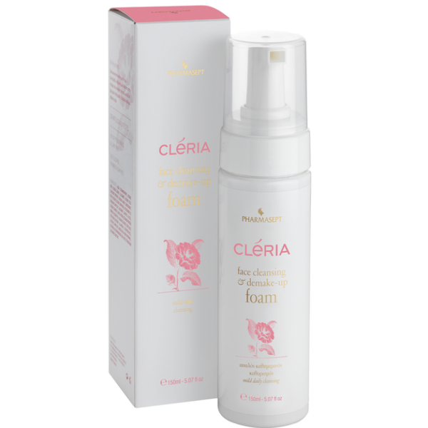 Pharmasept Cleria Face Cleansing & Demake-up Foam 150ml