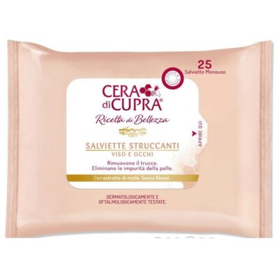 Cera di Cupra Make - Up Remover Μαντηλάκια Ντεμακιγιάζ 25 Τεμάχια