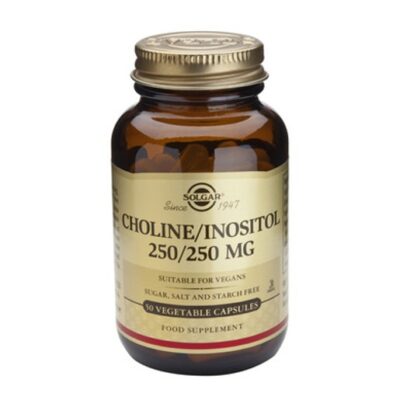 Solgar Choline / Inositol 250/ 250mg 50 veg.caps