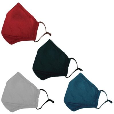 Classic C Mask Υφασμάτινη Μάσκα Πολλαπλών Χρήσεων με Ρυθμιζόμενη Ζώνη Αυτιού 1 Τεμάχιο