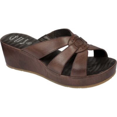 Scholl Shoes Damiana Moka Γυναικεία Ανατομικά Παπούτσια Χαρίζουν Σωστή Στάση & Φυσικό Χωρίς Πόνο Βάδισμα 1 Ζευγάρι