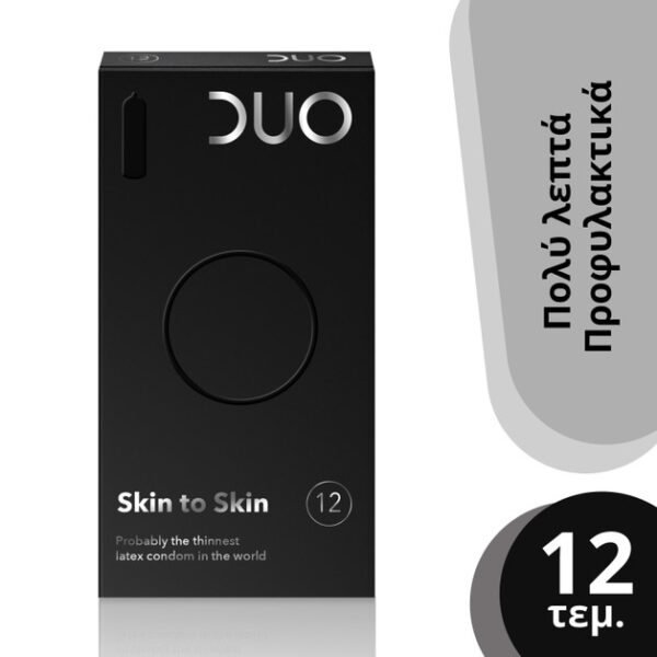 Duo Skin to Skin Λεπτά Προφυλακτικά 12 τεμάχια