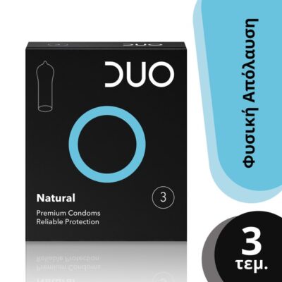 Duo Natural Φυσικό Προφυλακτικό 3τεμ
