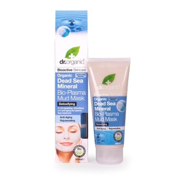 Dr.Organic Organic Dead Sea Mineral Anti-Aging Bio-Plasma Mud Musk 100ml