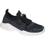 Scholl Shoes Freedom Laces Black Multi Ανατομικά Παπούτσια Χαρίζουν Σωστή Στάση & Φυσικό Χωρίς Πόνο Βάδισμα 1 Ζευγάρι