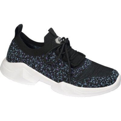 Scholl Shoes Freedom Laces Black Multi Ανατομικά Παπούτσια Χαρίζουν Σωστή Στάση & Φυσικό Χωρίς Πόνο Βάδισμα 1 Ζευγάρι