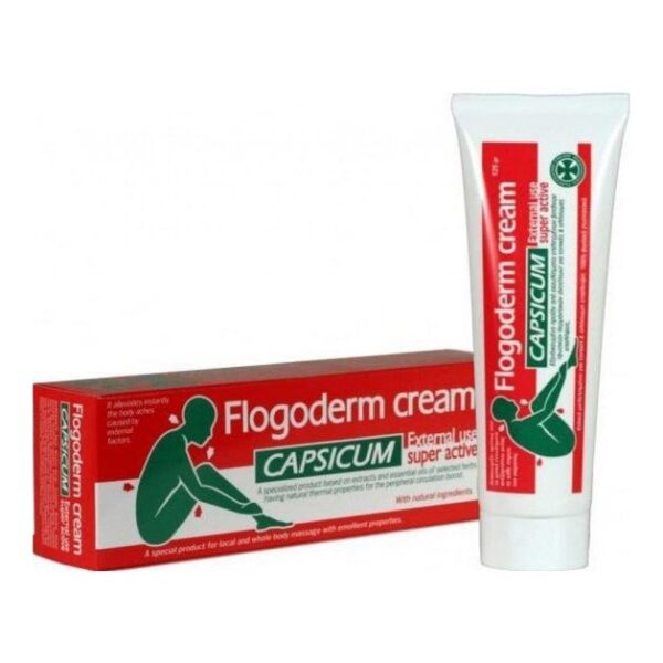 Flogoderm Capsicum Θερμαντική Κρέμα με Εξειδικευμένη Ισχυρή Σύνθεση 125ml