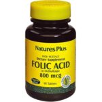 Nature’s Plus Folic Acid Φυλλικό Οξύ 800mcg 90tabs