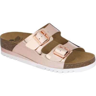 Scholl Shoes Glam SS 2 Bronze Γυναικεία Ανατομικά Παπούτσια Χαρίζουν Σωστή Στάση & Φυσικό Χωρίς Πόνο Βάδισμα 1 Ζευγάρι