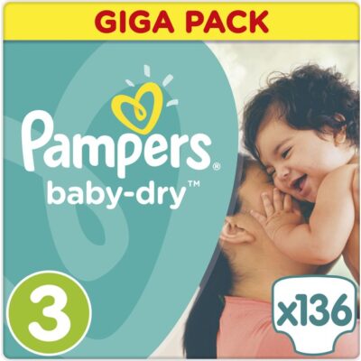 Pampers Baby Dry Giga Pack No3 Midi (4-9kg)