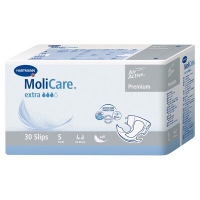 Hartmann MoliCare Premium Soft Extra 60-90cm Small Πάνες Για Βαριά Και Οξύτατη Ακράτεια Ούρων Και Κοπράνων 30 τμχ