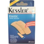 Kessler Elastic Water Resistant Αποστειρωμένα Αδιάβροχα Ελαστικά Επιθέματα σε 2 Μεγέθη 20 Strips
